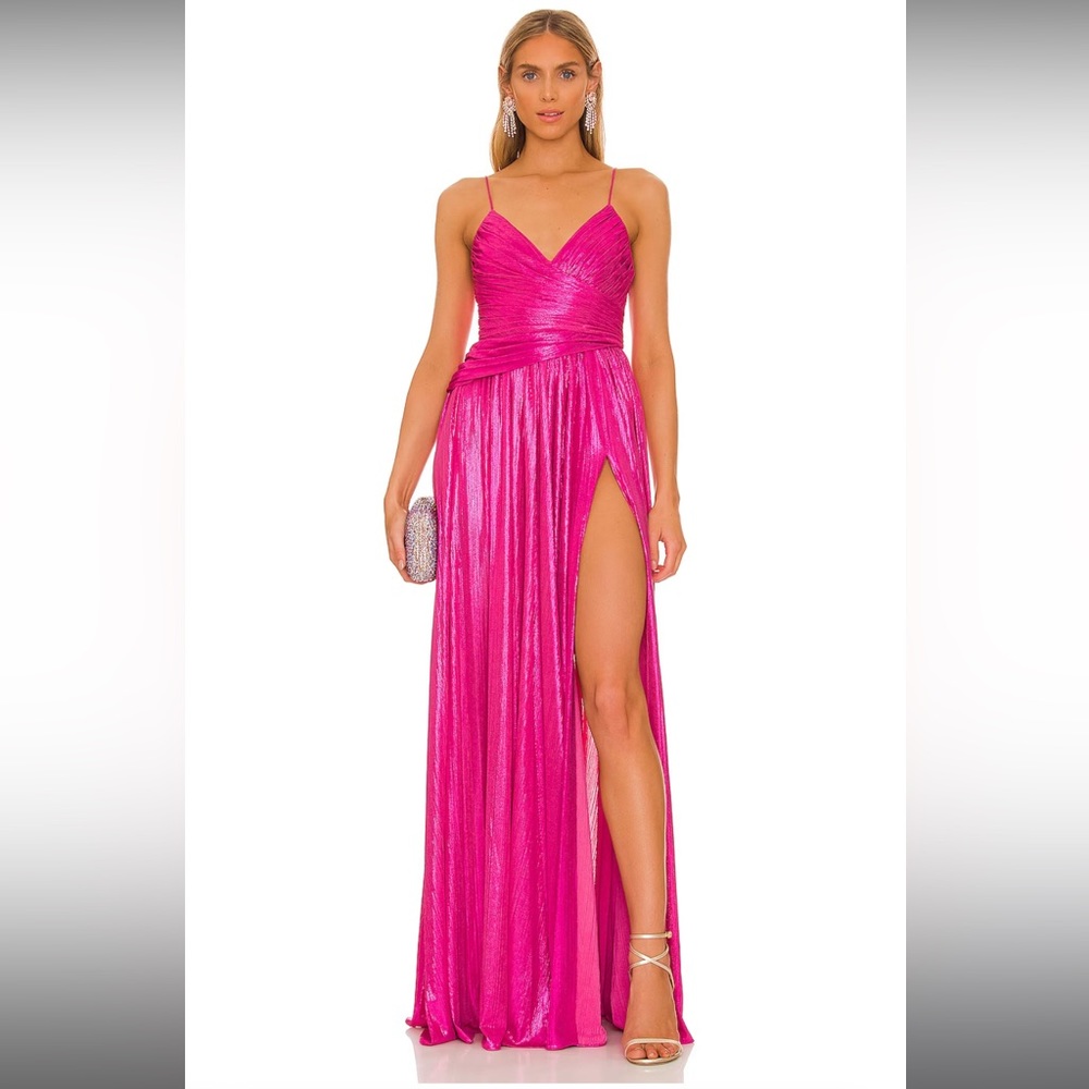 Retrofete Doss Dress In Hot Pink For Sale